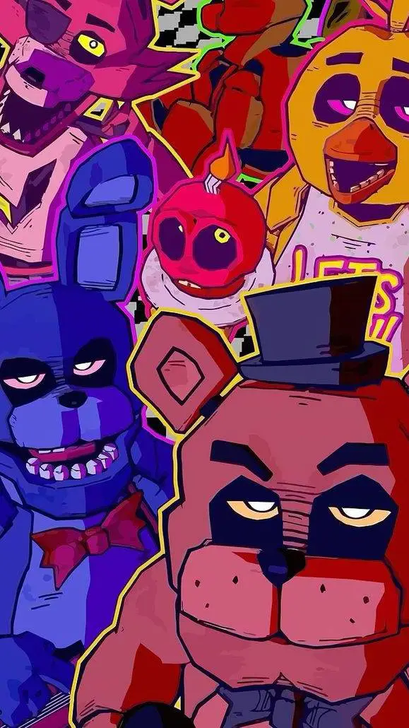 ai character: 💥FNAF💥 background