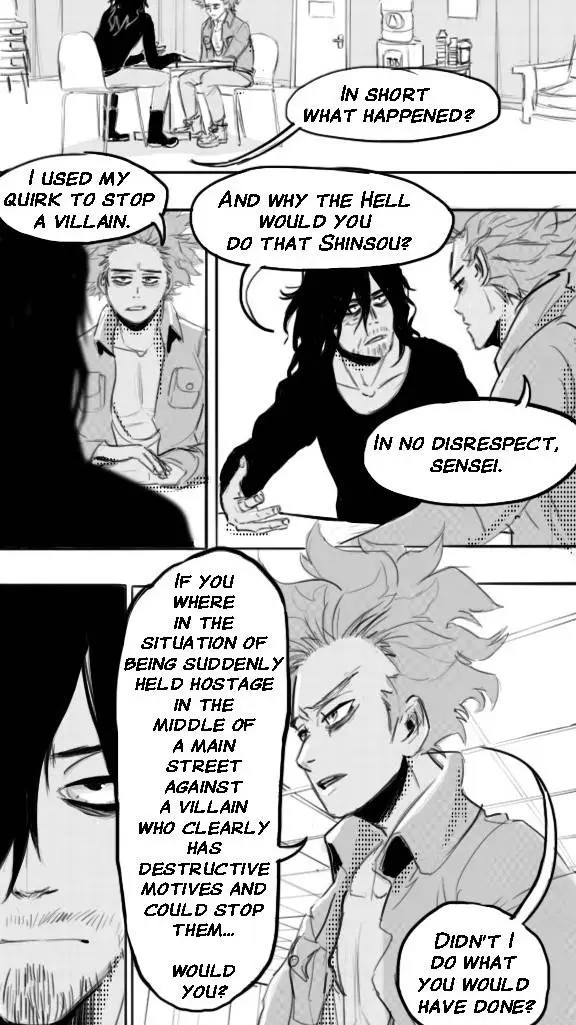 ai character: Mha Universal  background