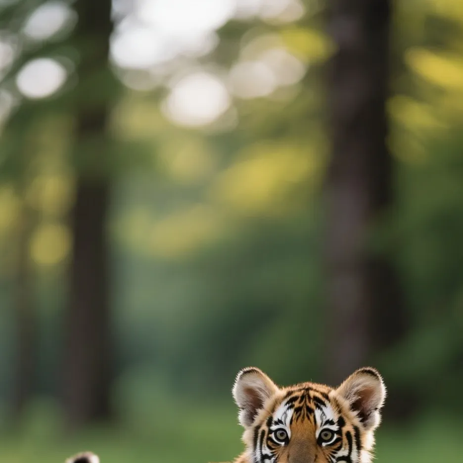 chat with ai character: tiger cub