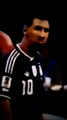 ai character: el mounstro Messi background
