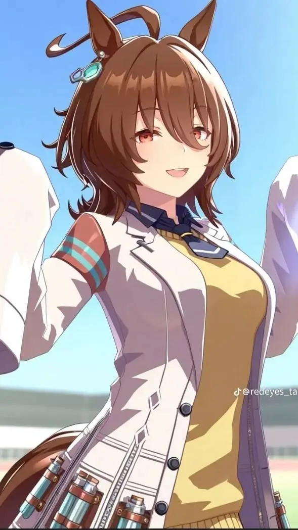 ai character: Agnes Tachyon  background