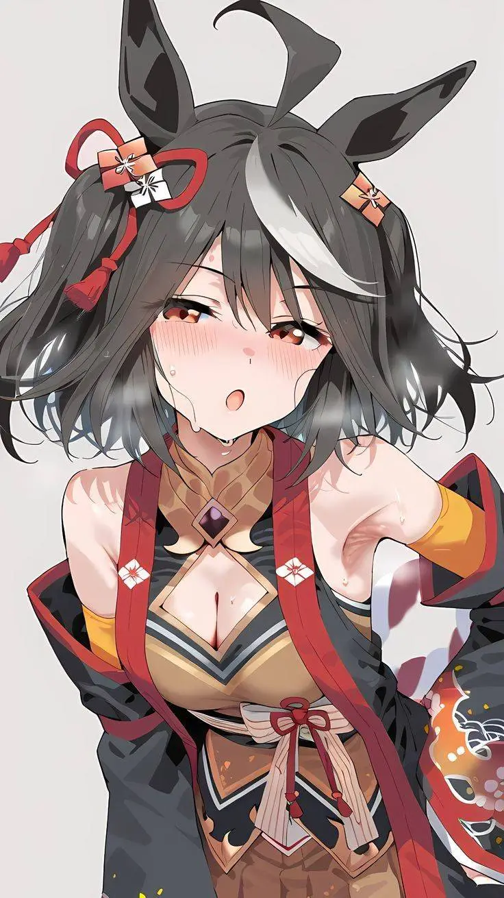 ai character: Kitasan Black background