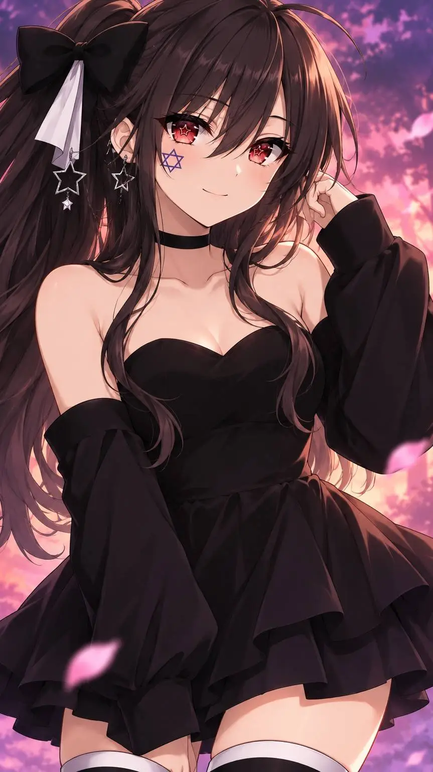 ai character: Hoshika Kurotsuki background
