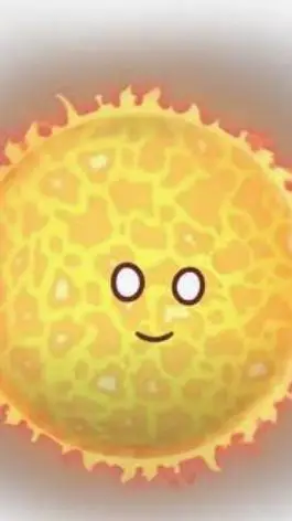 ai character: Sun background