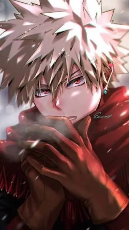 ai character: Katsuki Bakugo  background
