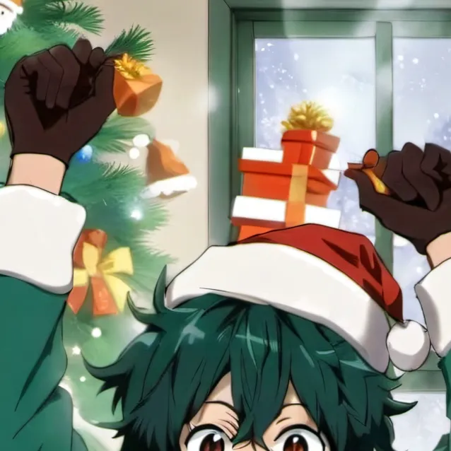 chat with ai character: MHA Christmas 