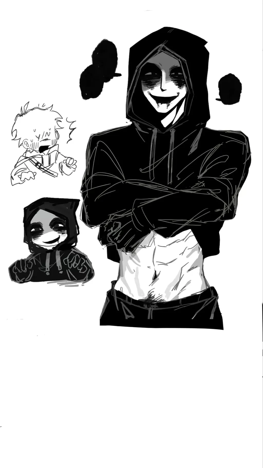 ai character: Theknocker background