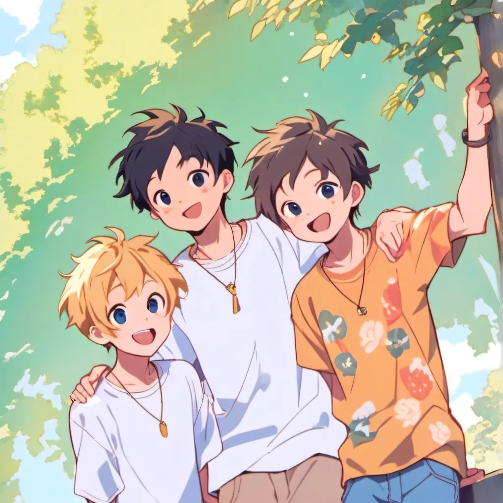 chat with ai character: Sleepover (Boys)