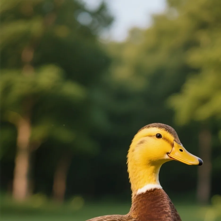 chat with ai character: duck