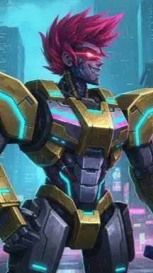 ai character: Dangwang♂️ background