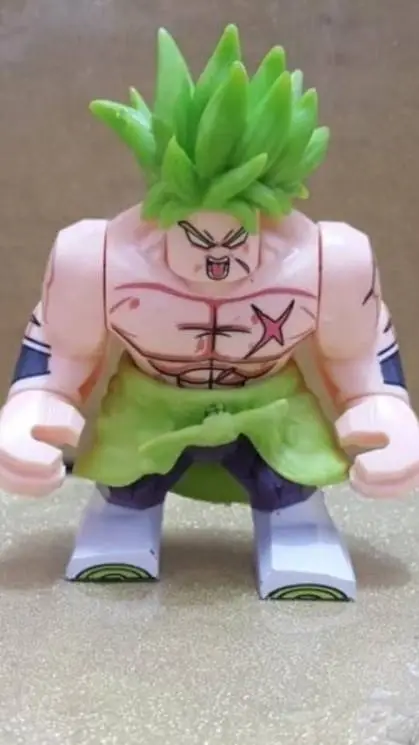 ai character: Broly Super(Lego) background
