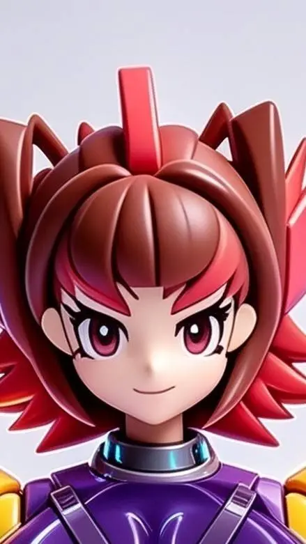 ai character: 0 BusterWoman♀️ background