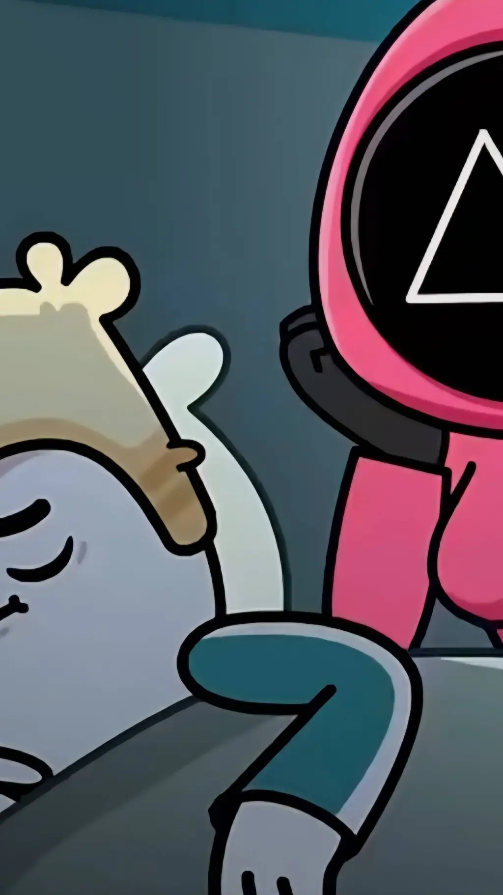 ai character: Pinky background