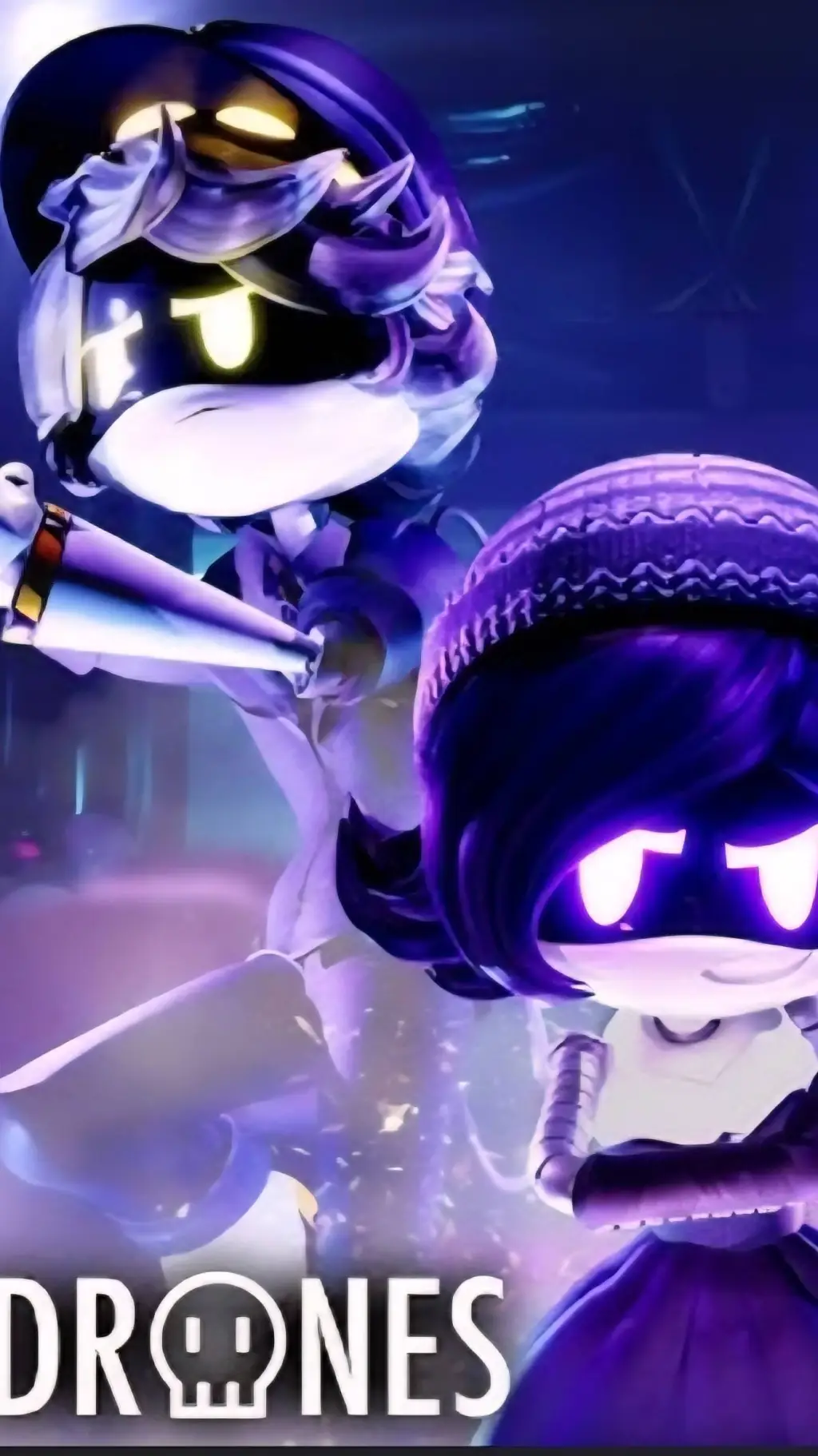 ai character: Queen Uzi background