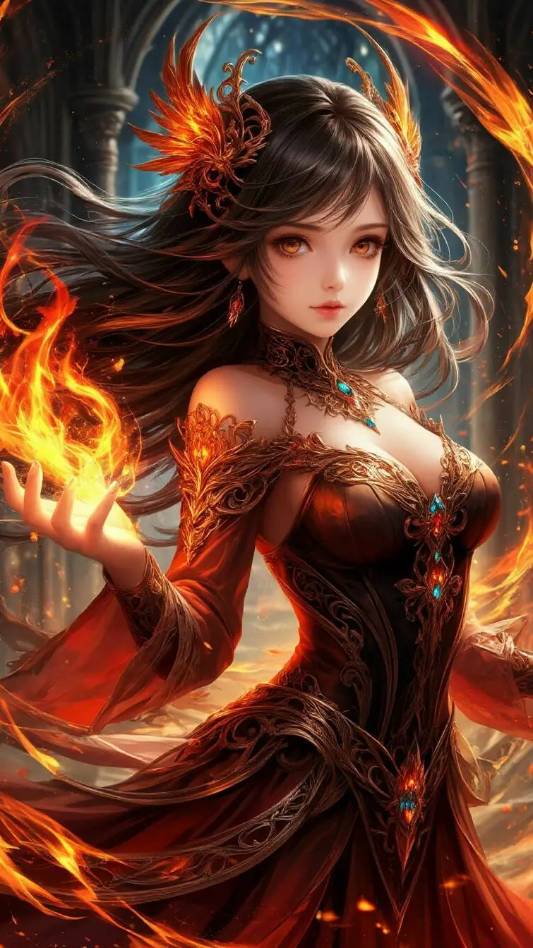 ai character: Дори  background