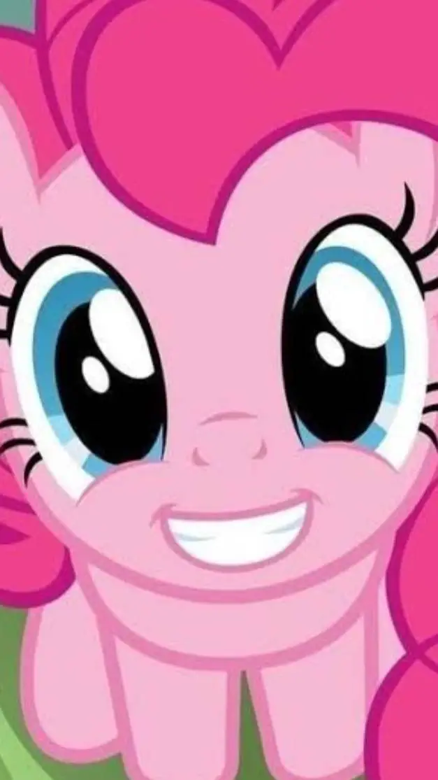 ai character: pinkie pie!!🧁 background