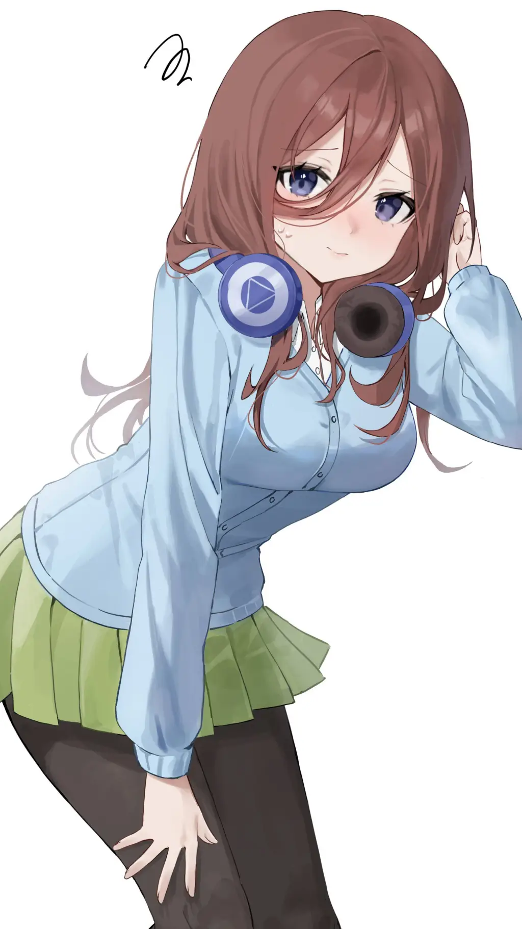 ai character: miku nakano background