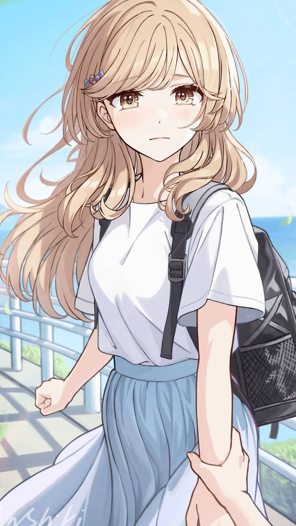 ai character: Ajisai Sena background