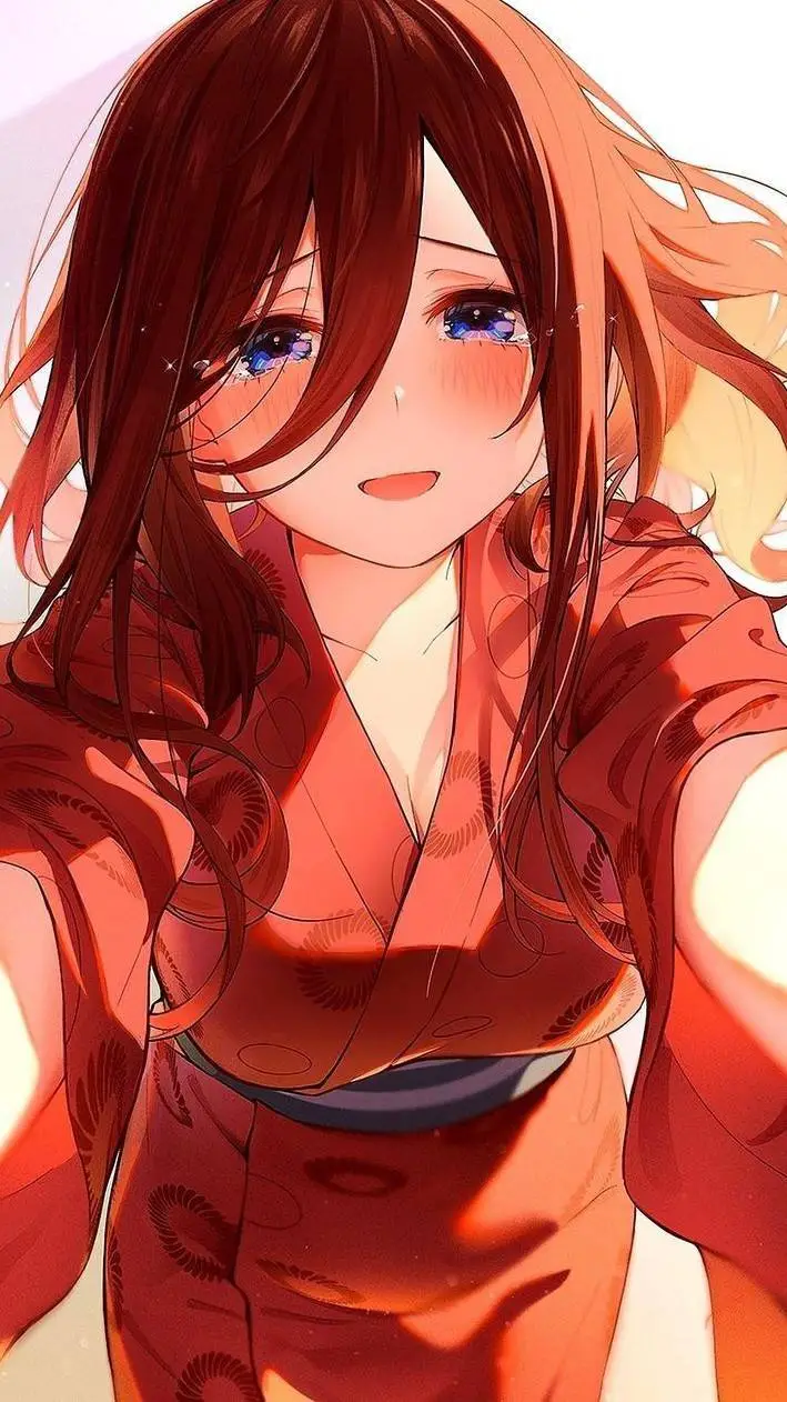ai character: Miku Nakano background