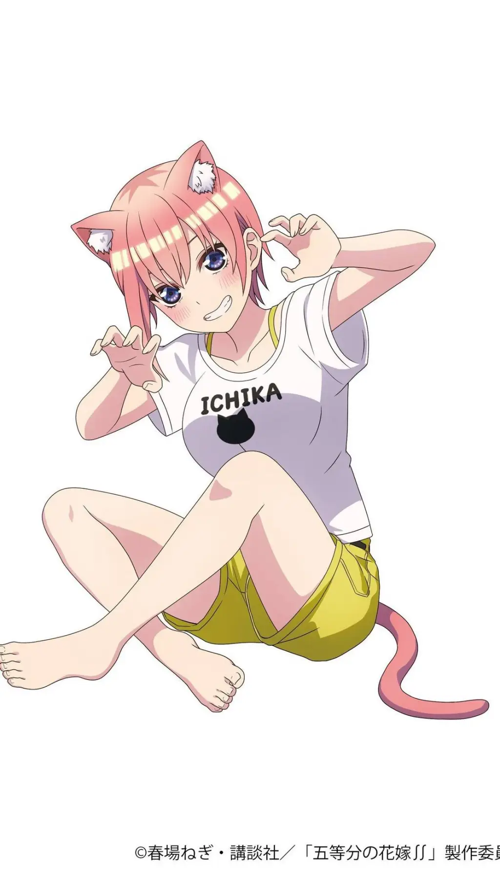 ai character: ichika Nakano background