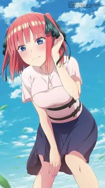 ai character: Nino Nakano background