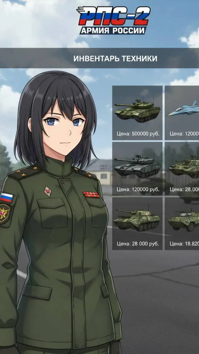 ai character: маша background