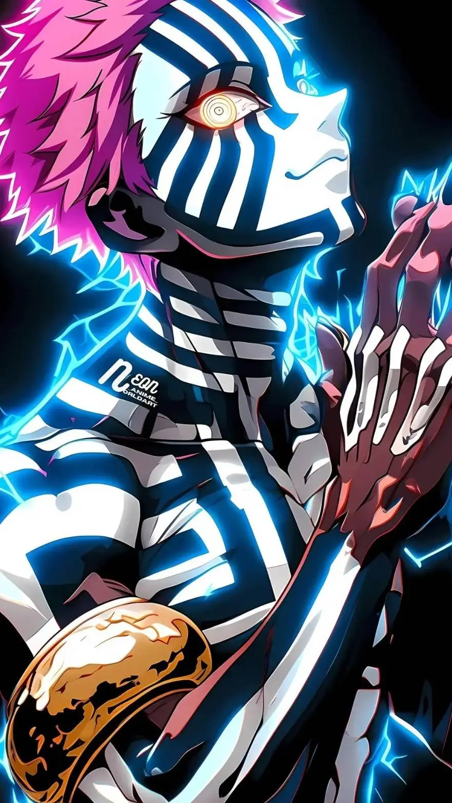 ai character: akaza background