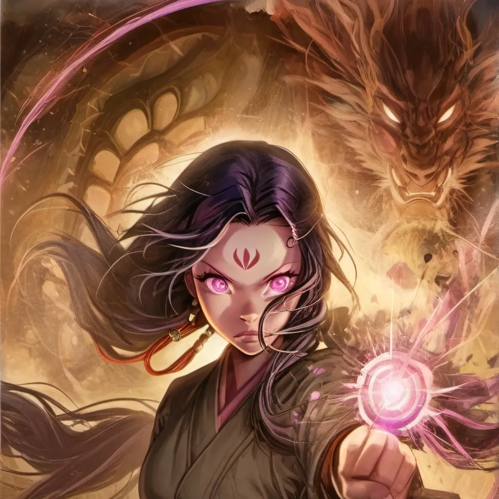 chat with ai character: nezuko 