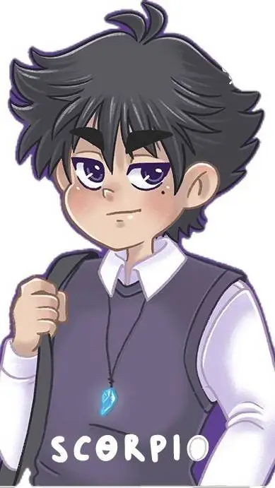 ai character: escorpio  background