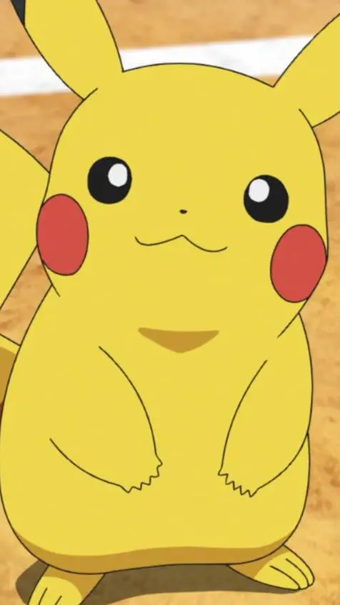 ai character: pikachu background