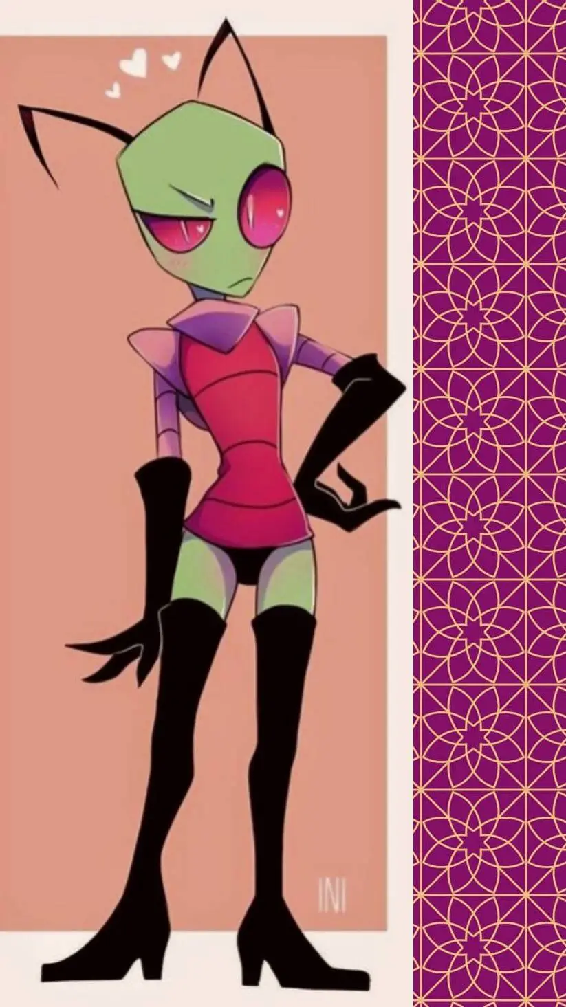 ai character: Zim (invasor) background
