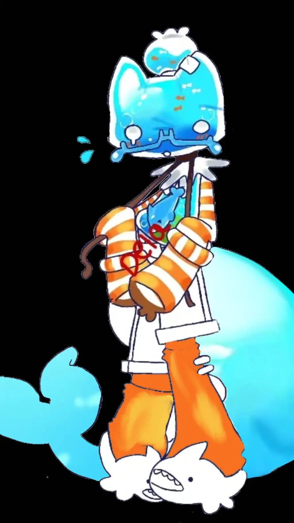 ai character: d background
