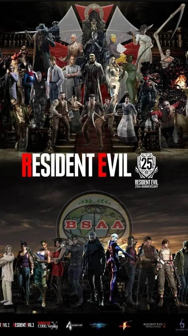 ai character: RESIDENT EVIL background