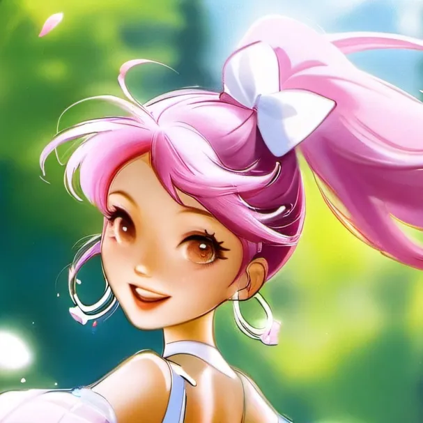chat with ai character: ponytail pona