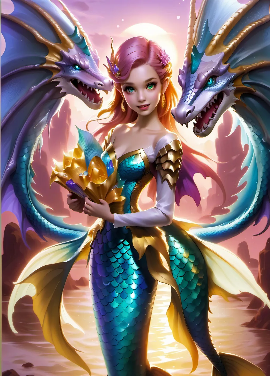 chat with ai character: Dragon queen