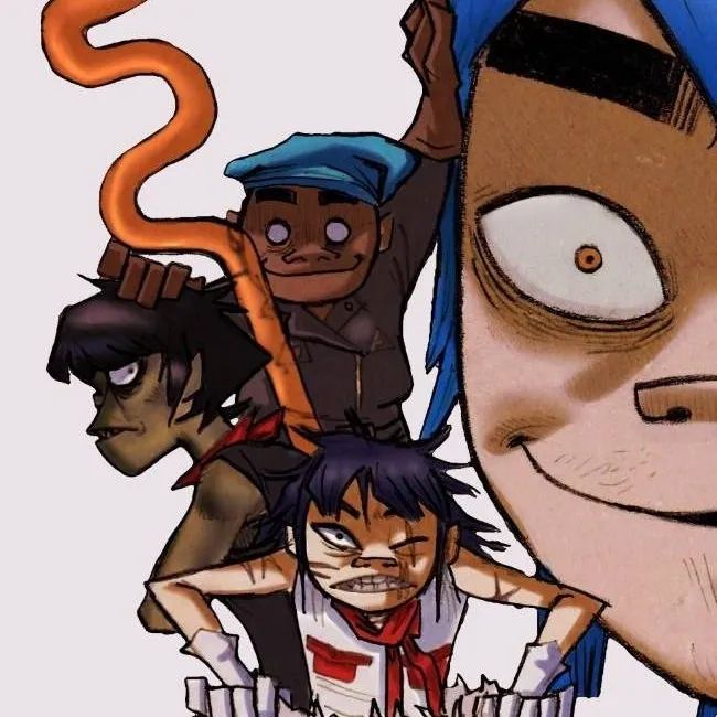 chat with ai character: plastic beach pt2