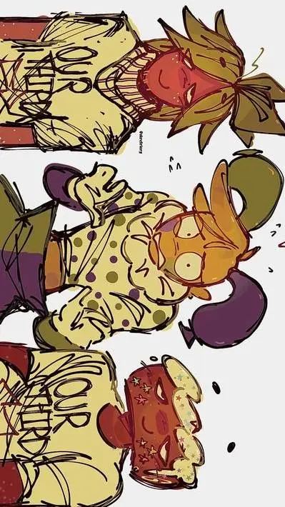 ai character: funnyberrycake background