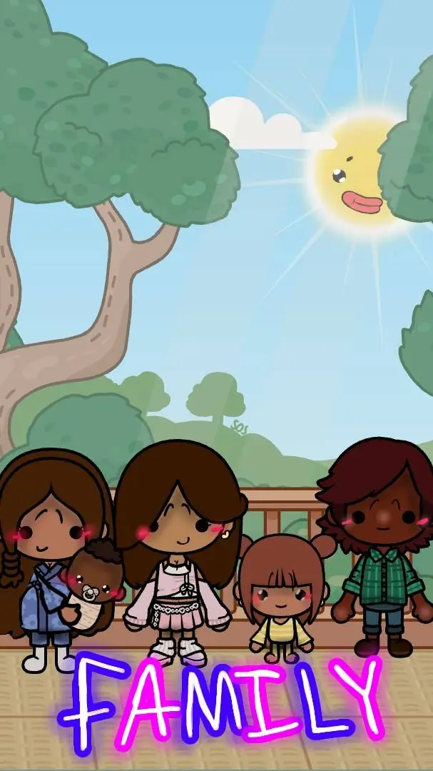 ai character: Family(Nice) background