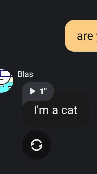 ai character: Blas is cat or not background