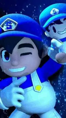 ai character: ~Smg4~ background