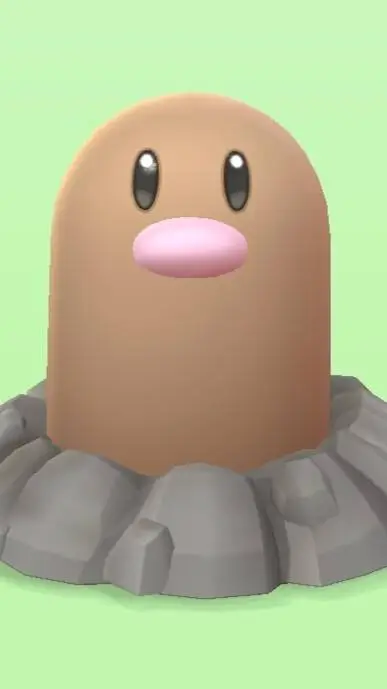 ai character: diglett background
