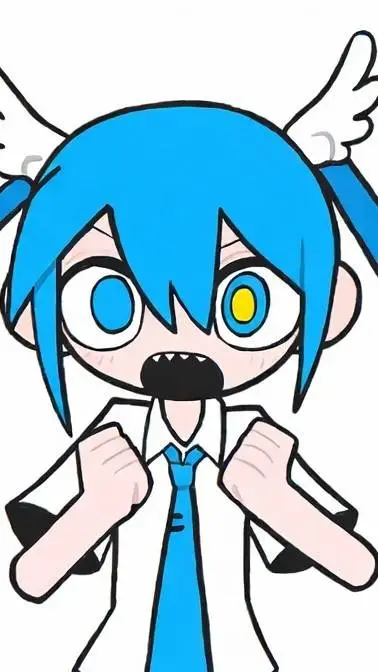 ai character: Baumkuchen Miku background