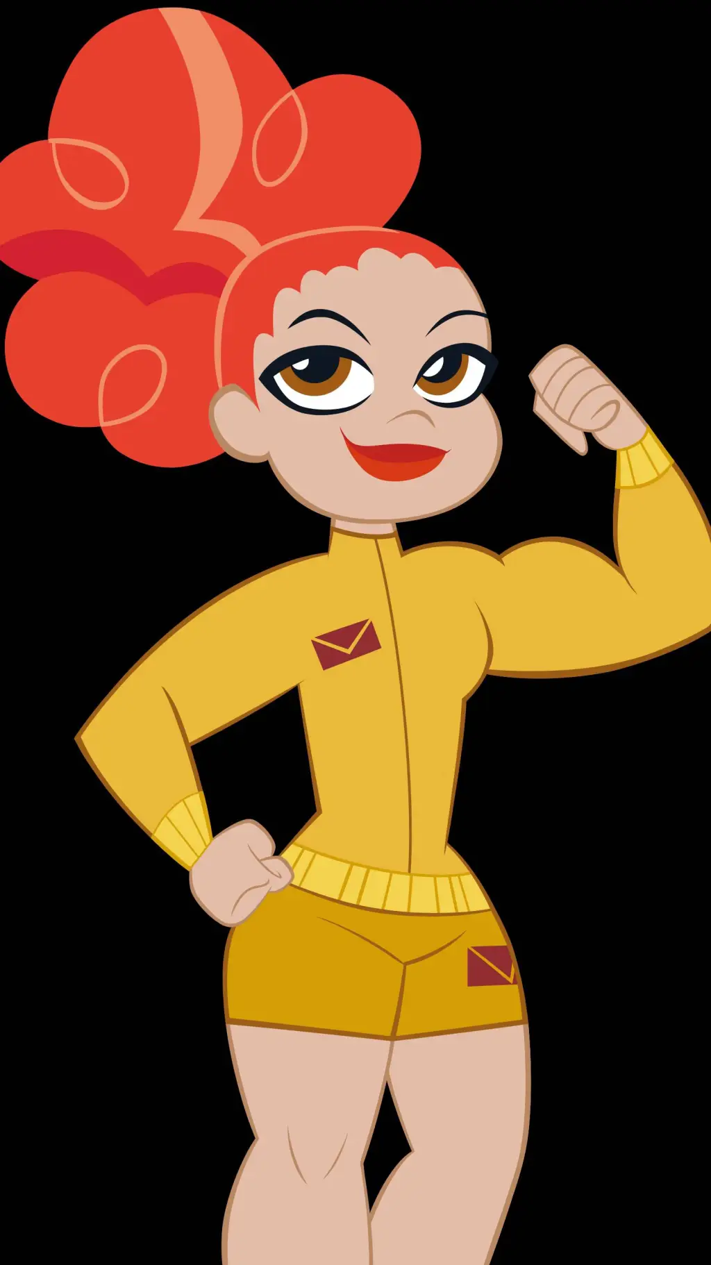 ai character: 💛Doris love you💪 background