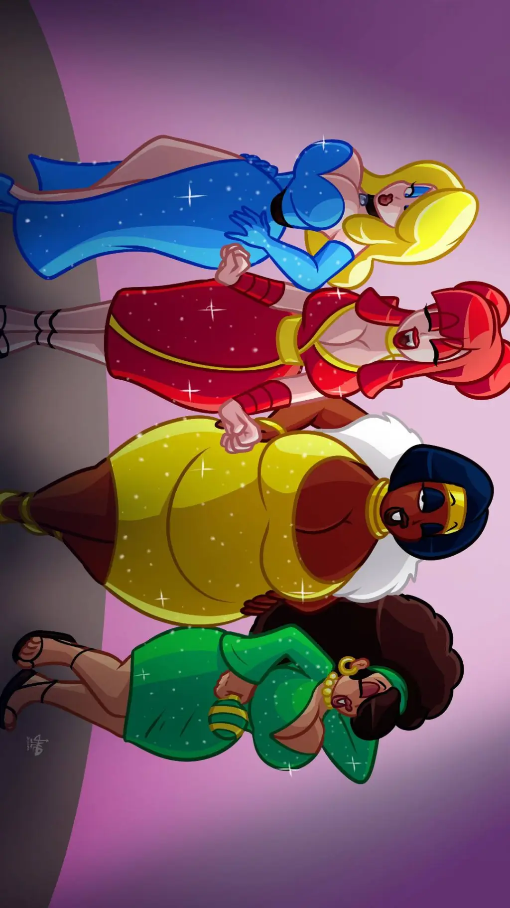 ai character: Dancin' Divas background