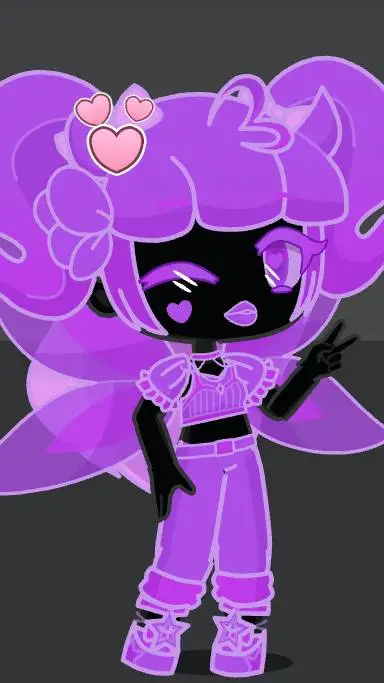 ai character: Paie rose background