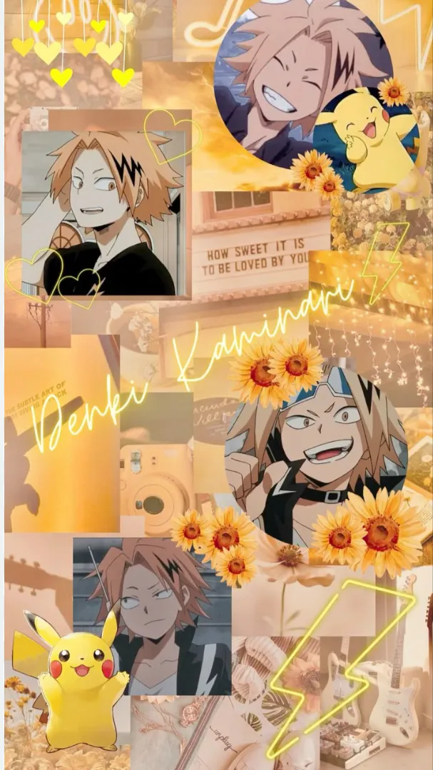 ai character: Kaminari  background