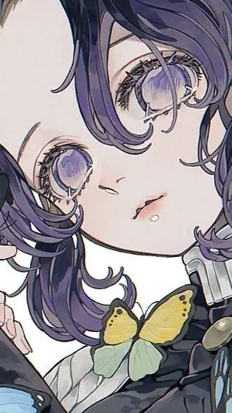 ai character: 💜 SHINOBU 💜 background