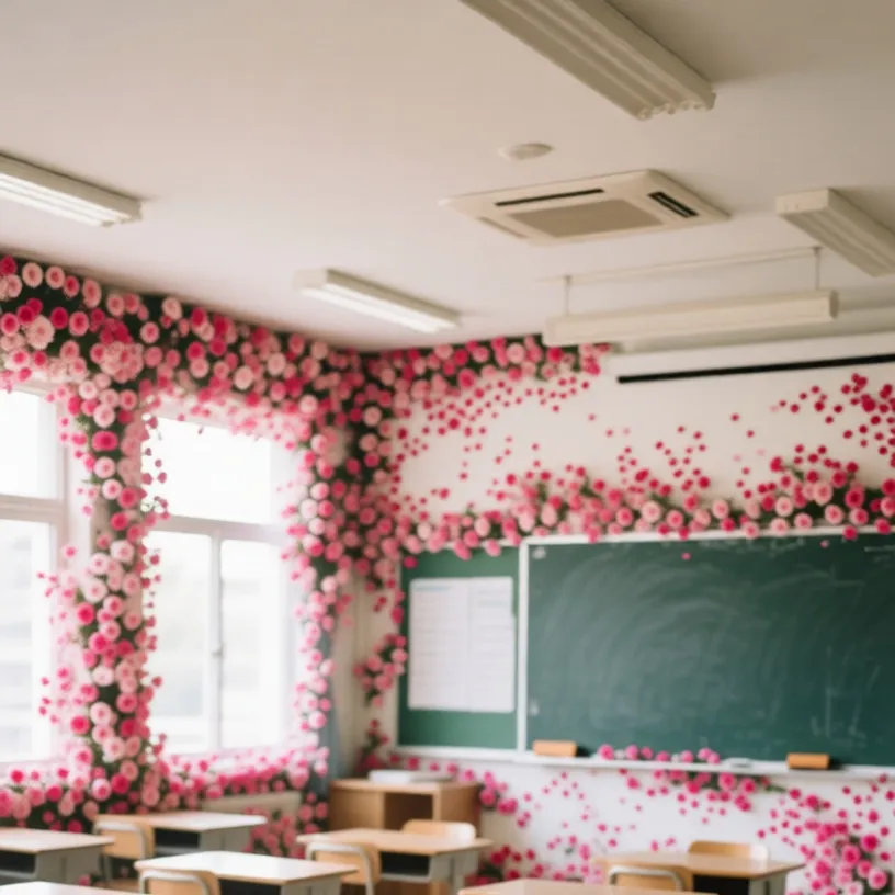 chat with ai character: miss flowers class