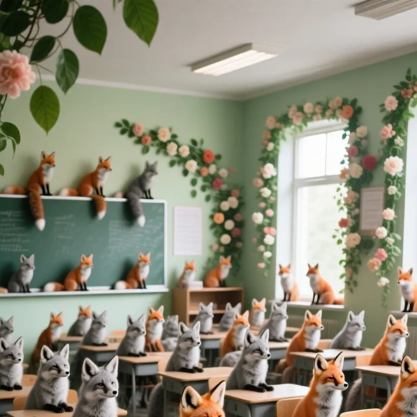 chat with ai character: fox class