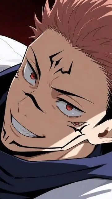 ai character: Sukuna/Shibuya background